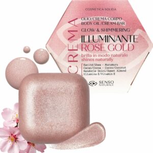 Olio Solido Corpo Rose Gold- Crema Illuminante