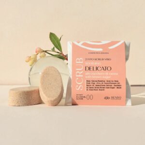2 Scrub Solidio Viso Allo Zucchero di Canna Bruno