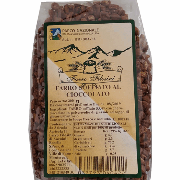 Farro Soffiatto al Cioccolato