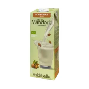 Latte di Mandorla al naturale Valdibella 1Lt