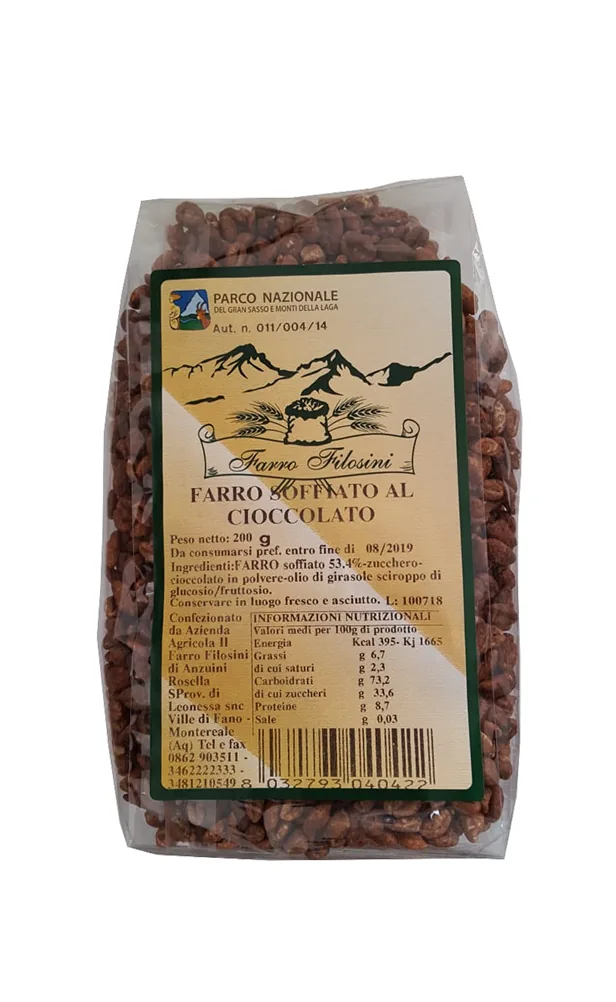 Farro Soffiatto al Cioccolato