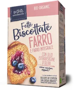 Fette Biscottate di Farro e Farro integrale