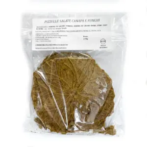 Pizzelle Salate con Canapa e Funghi