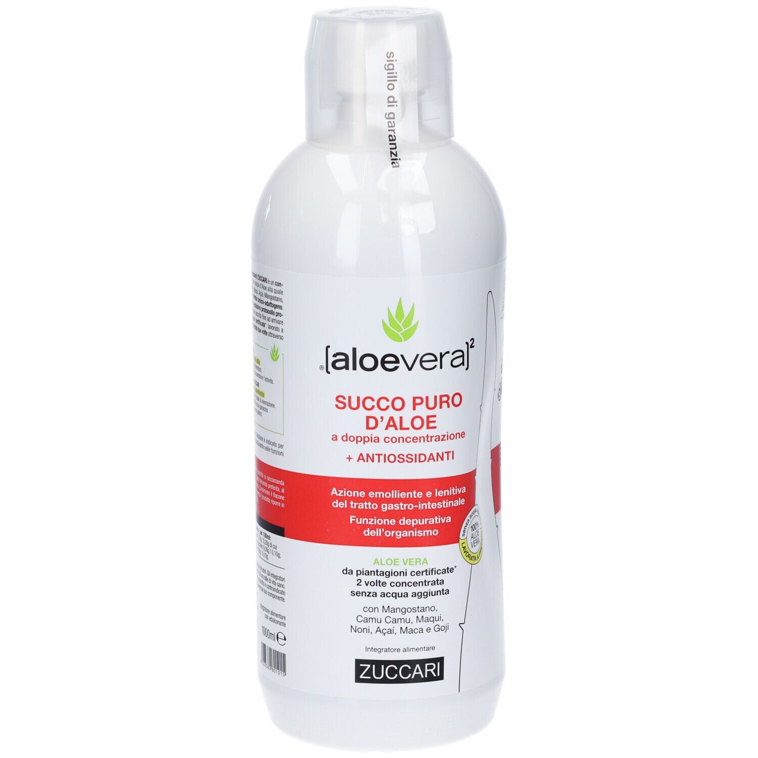 Succo puro d'Aloe piu' antiossidanti